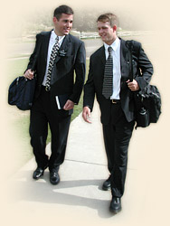 Mormon Missionaries Baptize Munich Professor